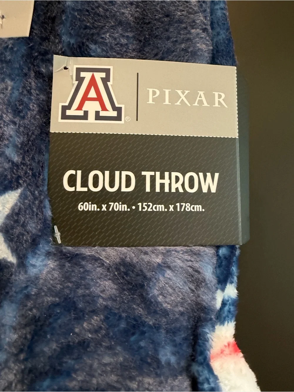 Pixar University Arizona Toy Story Cloud Throw Blanket - 60”x70”